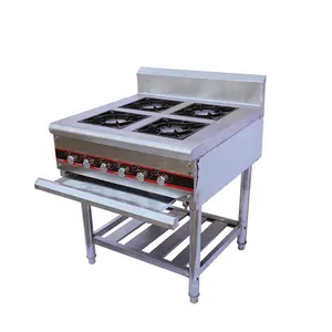 Commercial Kitchen 4 Burner Freestanding Gas Stove With Oven Industrial LPG Burner Cooker Gas Stove LPG Gas Cooker Stove