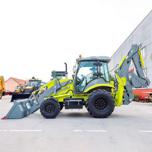 Envío de Maquinaria para Movimiento de Tierras: Minicargadora 4x4 con Retroexcavadora de Ruedas, Motor Diésel EPA para Uso Agrícola, Retroexcavadora Cargadora Excavadora - Product Image 6