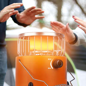 Calentadores de Gas Portátiles Pequeños para Exteriores: Calentador y Cocina de Gas 2 en 1 con un Nuevo Diseño - Product Image 3