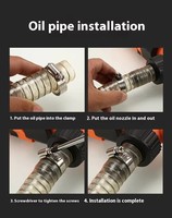 Pompe à piston électrique haute pression résistante à la corrosion pour le remplissage de fûts d'huile diesel et de produits chimiques