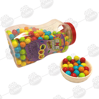 Bonbons gélifiés halal en gros, assortiment de couleurs, saveur fruitée, en bouteille, pour les loisirs quotidiens, le travail et les fêtes