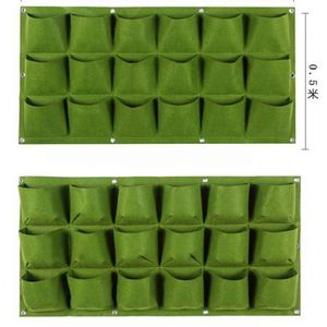 Système de Jardinière Murale Modulaire Suspendue Verticale pour Plantation en Sacs Réutilisables Écologiques - Product Image 5