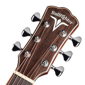 جيتار شبه صوتي من صانعي القطع الأصلية جيتار صوتي احترافي صغير من 6 أوتار D-3623 KOA جيتار صوتي كهربائي للسفر - Product Image 6