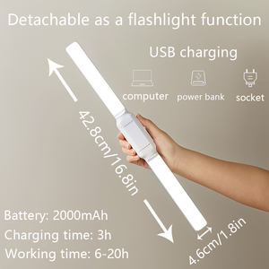 Rechargeable LED Touch Control Reading Light for Home Eye-Caring Table <strong>Lamp</strong> with Night Light USB Input Port for Reading Rooms - Product Image 2