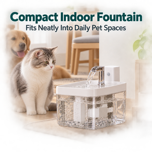 Fontaine à eau pour chat activée par capteur, 1,5 L, distributeur d'eau automatique à circulation continue pour animaux de compagnie - Product Image 3