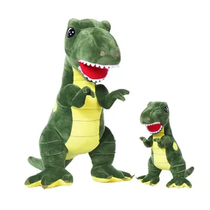 Animal en peluche douce dinosaure Design tyrannosaure Rex jouet en peluche vente en gros griffe Machine poupée cadeau personnalisé