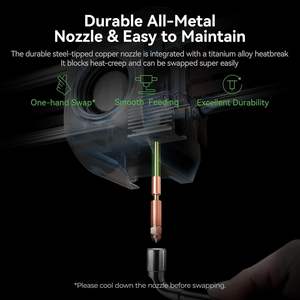 Impresora 3D Creality K1 SE, Volumen de Impresión 220x220x250mm, FDM, Impresión de Alta Velocidad, Extrusora Directa de Última Generación - Product Image 6