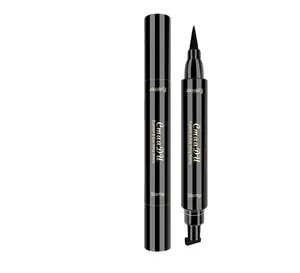 Su geçirmez kanatlı damga kalem eyeliner CmaaDU özelleştirilebilir vegan yeni stil vogue etkileri su geçirmez kanatlı damga kalem eyeliner