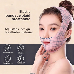 Reductor de mentón doble para Estiramiento facial y esculpir la barbilla Mujer Cuidado DE LA PIEL Assist <span class=keywords><strong>Vline</strong></span> Mask Jawline V Line Lifting Mask Strap - Product Image 5