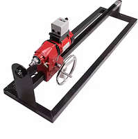 Perceuse horizontale de croisement de canalisation souterraine 220V pour la construction avec composants de noyau de moteur PLC Garantie 1 an