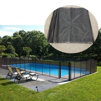 Clôture de piscine pour enfants en PVC hors sol, fabriquée en usine, à vendre, écran, porte à fermeture automatique, charnière, protection pour bébé
