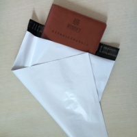 Sac de courrier d'expédition biodégradable et compostable avec logo de taille personnalisée à très faible quantité minimale de commande 100% sacs postaux en plastique pour amidon de maïs