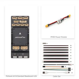 Controlador de Vuelo HolyBro Pixhawk 6X (ICM-45686) V2A/V2B, Set Estándar/Mini, Módulo GPS M9N/M10, Molde Privado de Plástico Compatible - Product Image 2