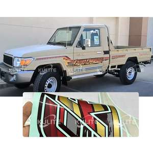 Venta de fábrica, pegatina de tira de recogida, pegatinas para carrocería de coche para 2023 Big 2D Land Cruiser 79 DC - Product Image 2