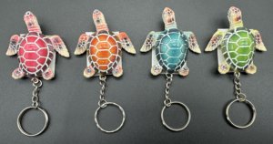 Llavero de Tortuga Marina Estilo Realista, Recuerdo de Viaje, Adorno Hecho a Mano con Material Ecológico - Product Image 5