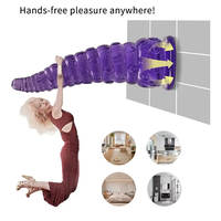 Vente en gros d'usine S/M/L Monster Dildo Gay Men Sex G Spot Dildo Dragon Silicone Butt Plug Fantasy Octopus Tentacle Dildo