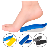 YEBEI altezza Aumento solette Plantillas De Aumento De Altura prezzo favorevole arco supporto tacco cuscini PU solette crescenti