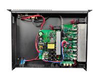 Amplificateur de puissance audio haute résolution professionnel 1U 2 canaux 400W 4/8 Ohm pour DJ, scène, sonorisation et systèmes de subwoofers