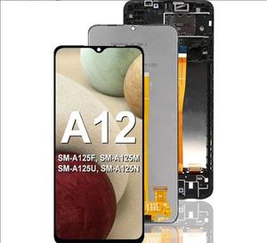 Vente en gros directe d'usine, écran LCD d'origine pour téléphone portable Samsung, écran tactile pour Samsung Galaxy <span class=keywords><strong>A12</strong></span>/<span class=keywords><strong>A125</strong></span> - Product Image 1