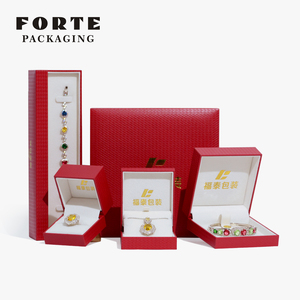 Forte упаковочная коробка для ювелирных изделий из полиуретановой бумаги - Product Image 4