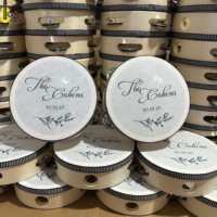 Customized Printing 6 Inch Percussion Tambourine Wedding Drum Bulk Instrument Wooden Handle Dance Party Tambourine Price