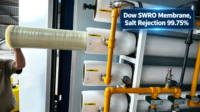 Système de dessalement d'eau de mer conteneurisé en deux étapes 60 M/jour avec filtration par membrane RO, personnalisable, 20GP SWRO, traitement de l'eau PLC