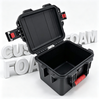 Boîtier en plastique robuste de 12 pouces, étanche à la poussière et à l'eau (IP67), résistant à l'abrasion, avec mousse de protection découpable, pour le rangement d'outils, compatible OEM.