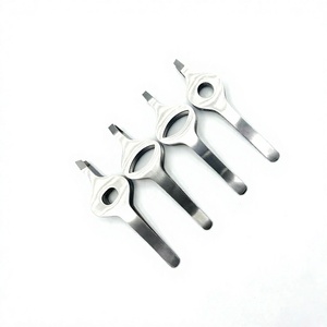 Juego de Pinzas para Cejas Mini, Pinzas de Precisión de Acero Inoxidable con Punta Puntiaguda, Pinzas de Belleza de Estilo Moderno para Depilación Facial - Product Image 1