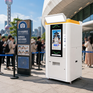 Kiosque <span class=keywords><strong>photo</strong></span> commercial, prend en charge l'impression de photos et la fabrication d'aimants pour réfrigérateur, distributeur automatique <span class=keywords><strong>24h</strong></span>/24 sans surveillance - Product Image 6