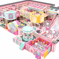 Offre Spéciale : Équipement de Jeux Intérieur pour Enfants de Qualité Supérieure, Sûr et Personnalisé, Thème Sucré, Durable et Souple, pour Zones de Jeux en Centre Commercial