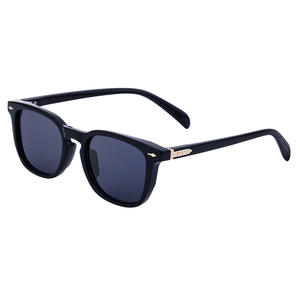 Lunettes de soleil rétro à monture carrée pour hommes, protection UV400, monture en PC, pare-soleil de classe 2, mode extérieure, voyage - Product Image 5