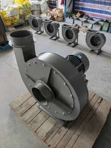 Ventilateur centrifuge industriel haute pression bleu avec moteur intégré - Product Image 5