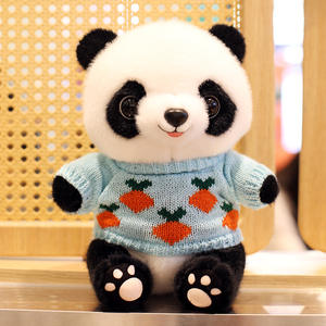 Peluche de Panda de Malla de Algodón de 25 cm, Súper Suave, Regalos de Navidad Kawaii - Product Image 3