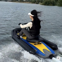 Pvc Gonflable Électrique Planche De Surf Protection Flotteur Collision-Proof Planche De Surf Ponton