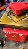 Honggang Machines Hydraulique En Acier Inoxydable Coin Encocheuse Tôle Angle Cutter pour Usage Industriel