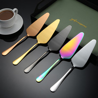 Grenzüberschreitendes 1010 Edelstahl-Brotmesser Holz Modern Minimalistisch Hotel-Brotschneider Kuchenspatel Pizzaschneider Gold Großhandel