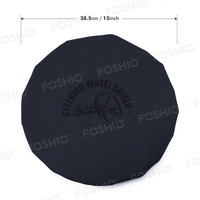 Foshio Personnaliser Logo Étanche À La Poussière De Voiture Détaillant Volant De Voiture Couverture De Lavage De Voiture