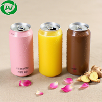 Bouteilles en plastique PET transparentes jetables personnalisées Xunying avec logo pour thé au lait, café, bière, jus et soda