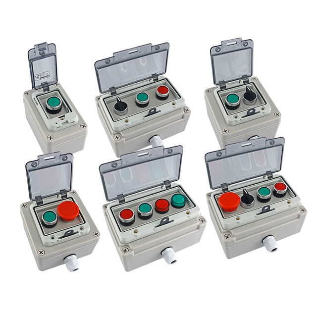 Switch Box Waterproof protection Box for Push Button Switch & Emergency Control