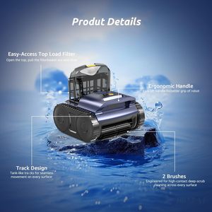 <span class=keywords><strong>2025</strong></span> mới đến Robot Hồ bơi sạch hơn Robot chân không Robot Hồ bơi sạch hơn không dây không dây hồ bơi - Product Image 6