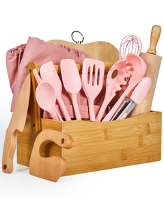 Nouvel ensemble d'outils de cuisine et de pâtisserie pour enfants, 16 pièces, <span class=keywords><strong>avec</strong></span> tablier de qualité alimentaire, pour jeunes chefs, filles et garçons, idéal comme cadeau - Product Image 1