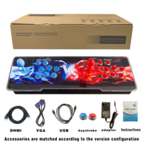 Nouveau Design Box de Jeu d'Arcade 3D HD 26800 en 1, Manette Rétro Arcade pour Consoles de Jeux Vidéo