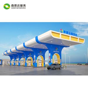 معدات محطة وقود مخصصة من المصنع مع خدمة كاملة ومظلة لمحطة الوقود - Product Image 4