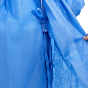 Hubei Haixin Disposable Surgical <strong>Gowns</strong> Waterproof Nonwoven Soft <strong>Isolated</strong> <strong>Gowns</strong> SMMS EN13795 Micropore Surgeon <strong>Gown</strong> Manufacturer - Product Image 5