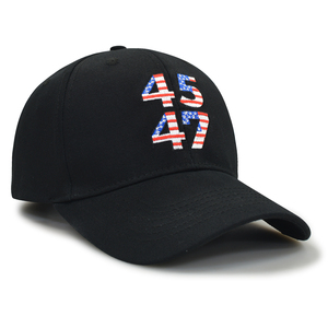 <span class=keywords><strong>Gorras</strong></span> Patrióticas para Elecciones, MOQ Bajo, OEM, ODM, Logotipo de Marca Personalizado, Bandera de EE. UU. Bordada, <span class=keywords><strong>Gorras</strong></span> Negras y Blancas Estructuradas de 6 Paneles - Product Image 5
