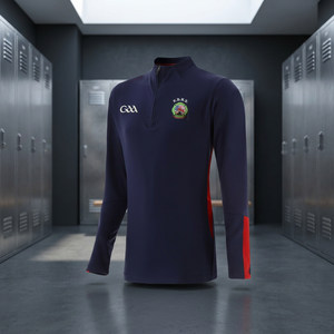 Sweatshirts d'entraînement unisexes à demi-fermeture éclair GAA de bonne qualité 1-4 à demi-fermeture éclair en jersey Sweatshirts à capuche pour hommes 100% coton Service OEM - Product Image 2