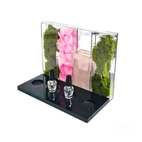 Support d'affichage en acrylique personnalisé, support d'affichage pour parfums, support d'affichage multifonctionnel pour cosmétiques