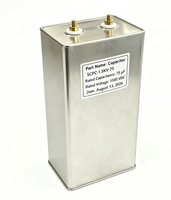 Capacité d'approvisionnement stable 1500VDC75UF, film plastique à impulsions avec le meilleur prix pour usage industriel