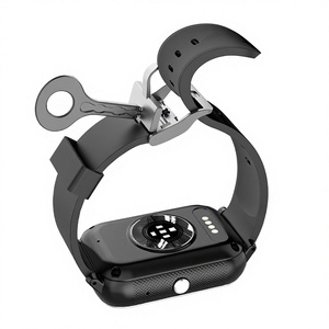 Physical Anti-tampering Strap Anti-dismantle GPS Bracelet Tracker Lock Fall Detection IPS Display <b>Plastic</b> Material GPRS/LBS - Product Image 2