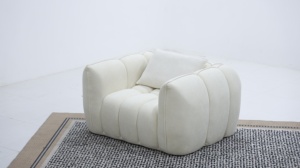 Friendly Cloud Fleece Modular <b>Sofa</b>, <b>Foldable</b> Convertible Couch with 1-Year Warranty for Small Space Multi-Scene Use - Product Image 4